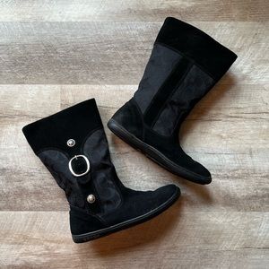 Coach Boots in Classic Black Style